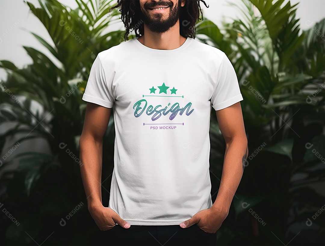 Mockup de Camiseta PSD Editável