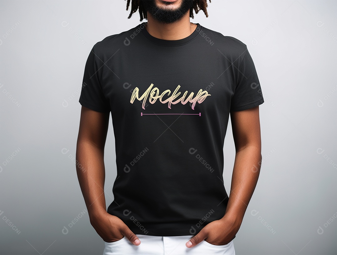 Mockup de Camiseta PSD Editável