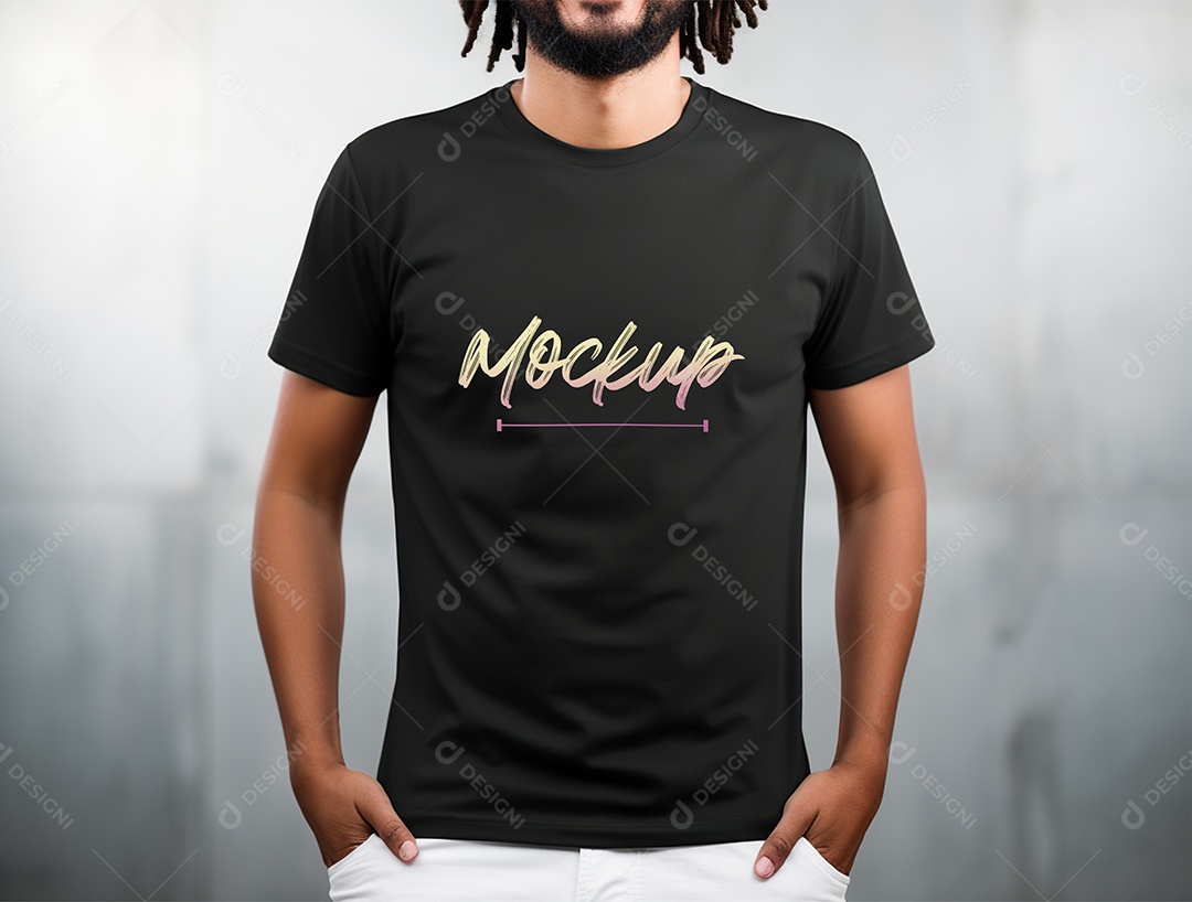 Mockup de Camiseta PSD Editável