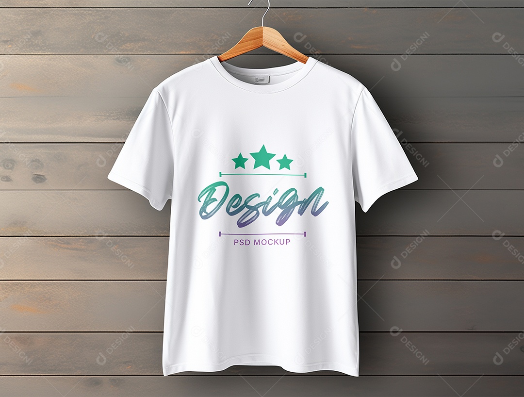 Mockup de Camiseta PSD Editável