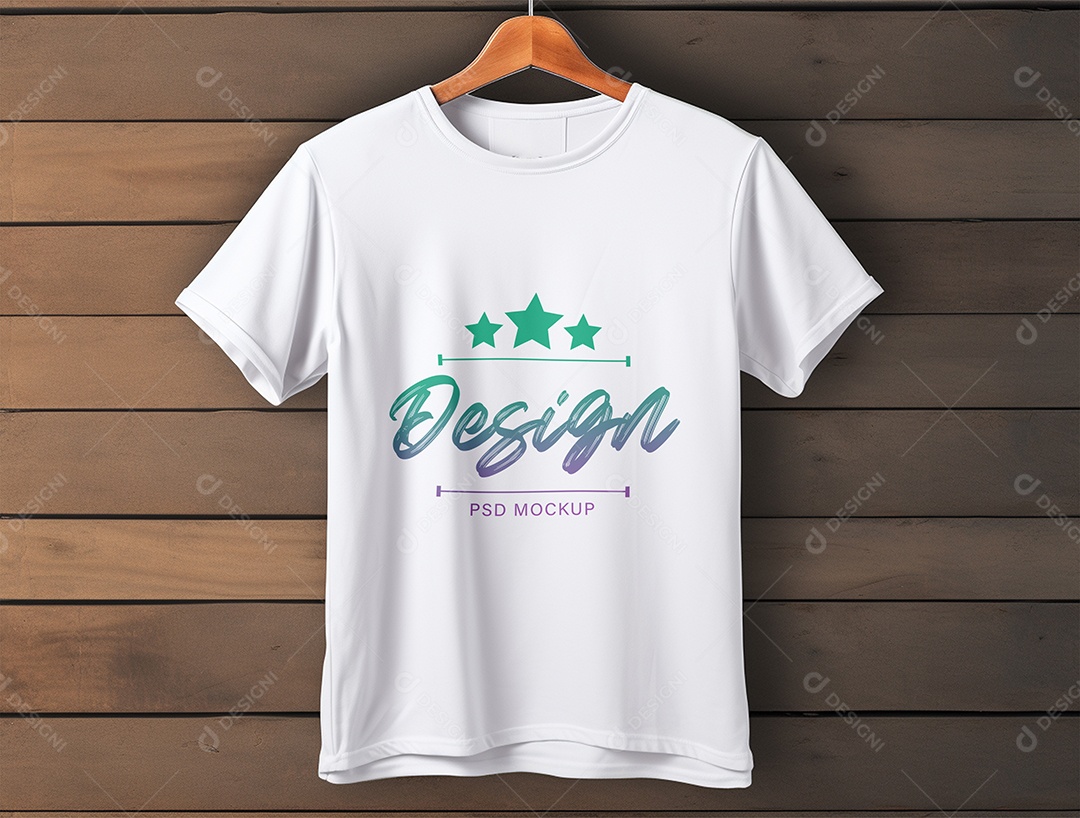 Mockup de Camiseta PSD Editável