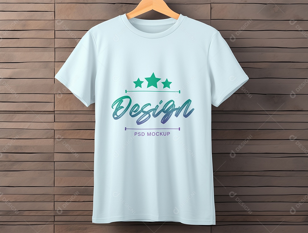 Mockup de Camiseta PSD Editável