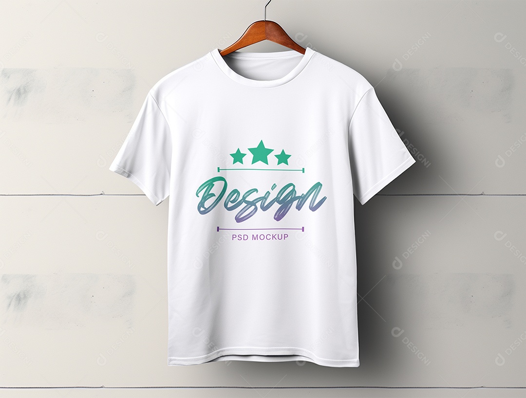 Mockup de Camiseta PSD Editável