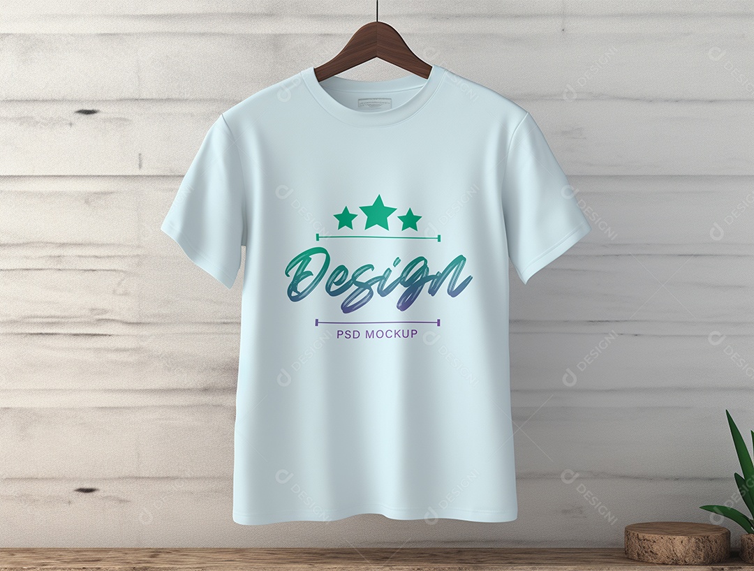 Mockup de Camiseta PSD Editável
