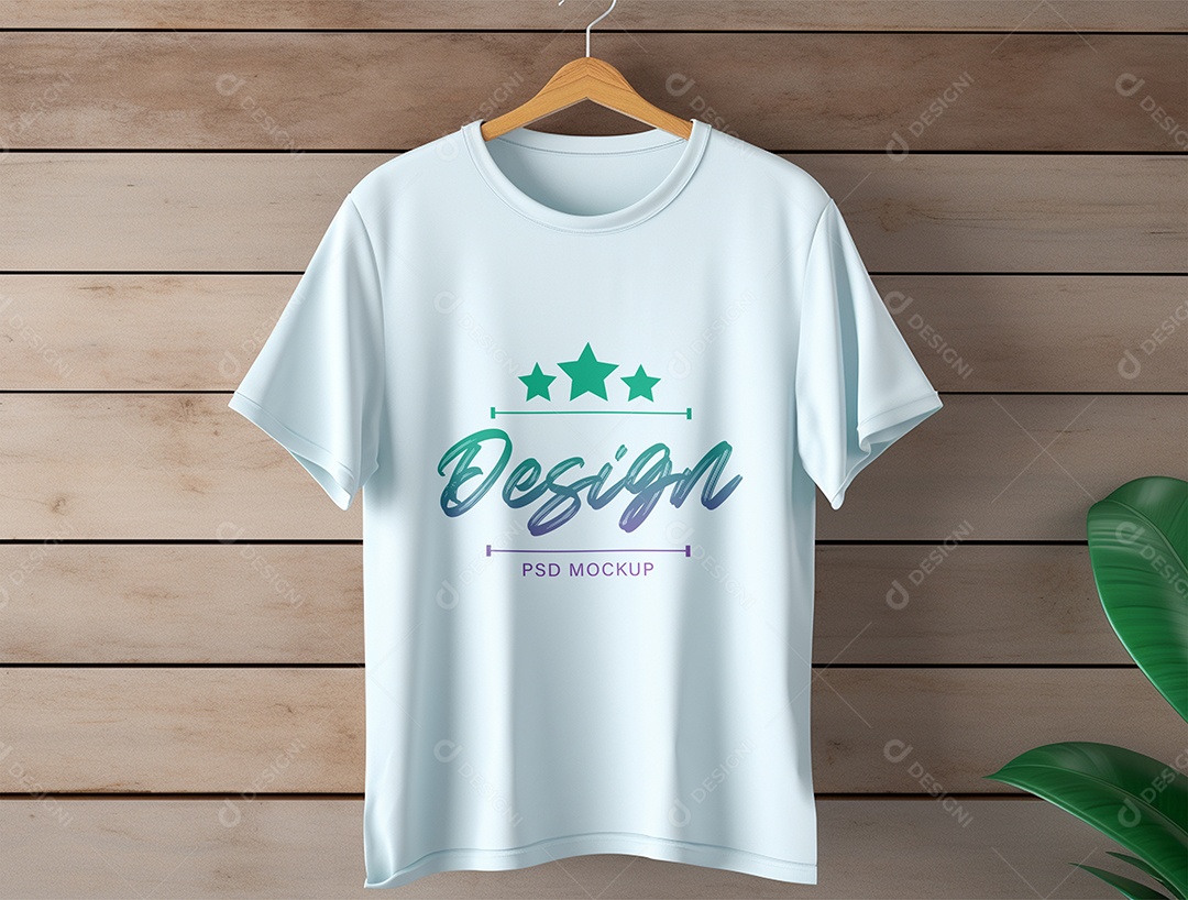 Mockup de Camiseta PSD Editável