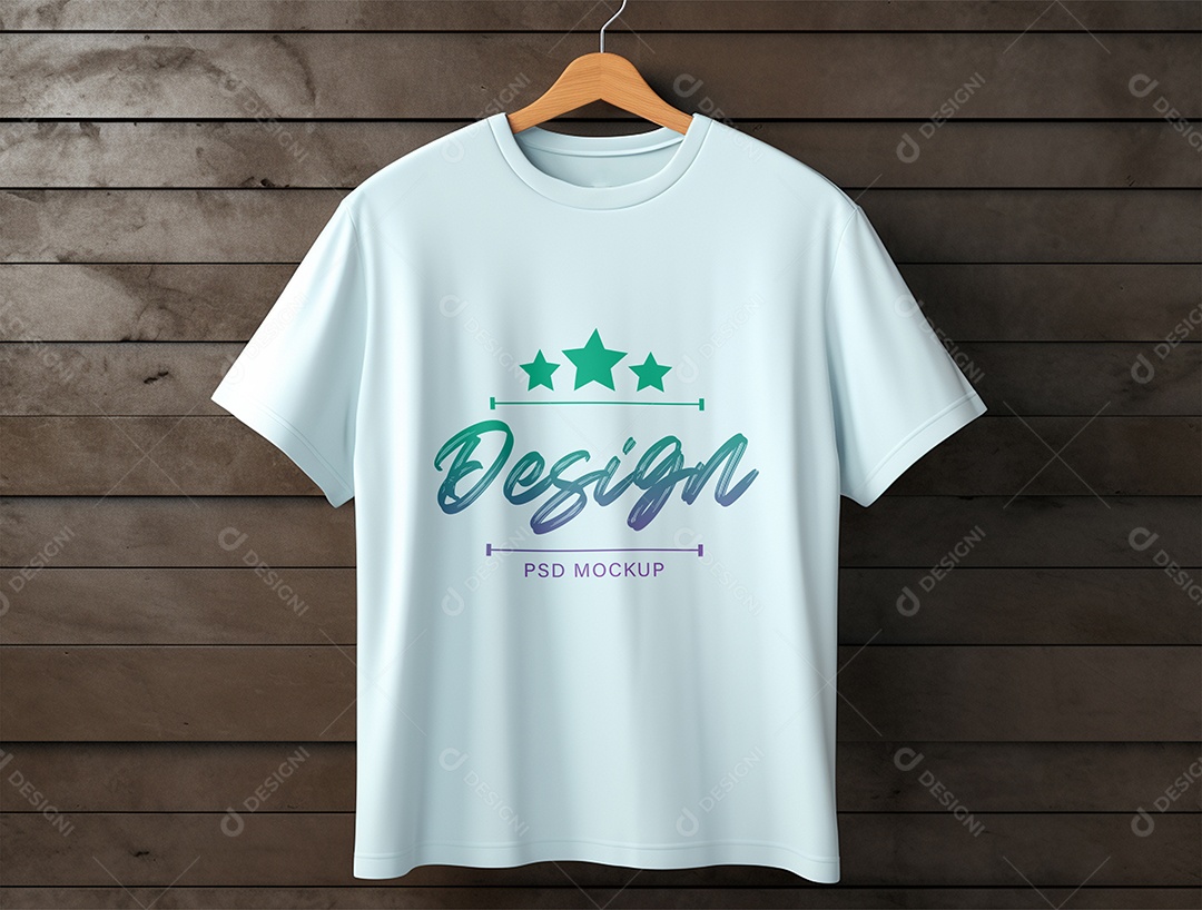 Mockup de Camiseta PSD Editável