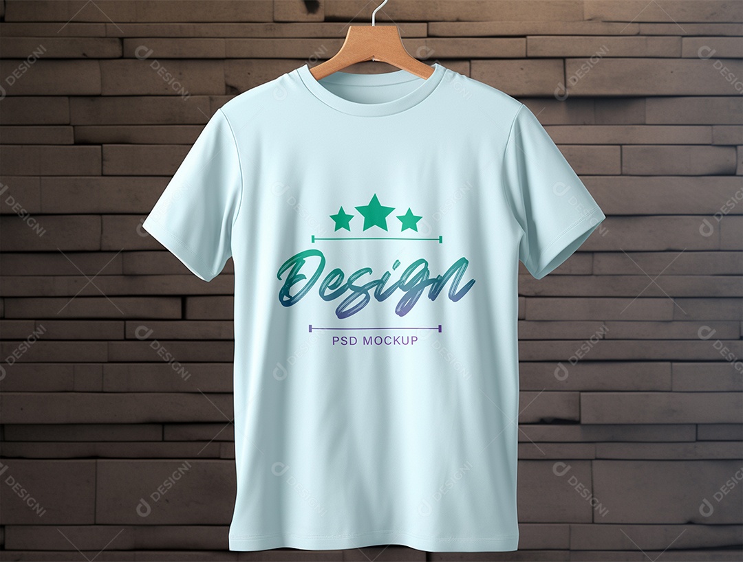 Mockup de Camiseta PSD Editável