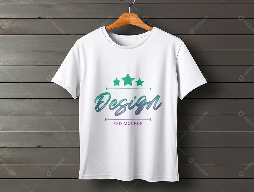 Mockup de Camiseta PSD Editável