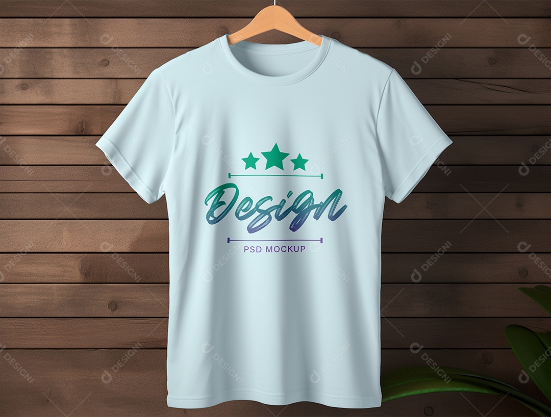 Mockup de Camiseta PSD Editável