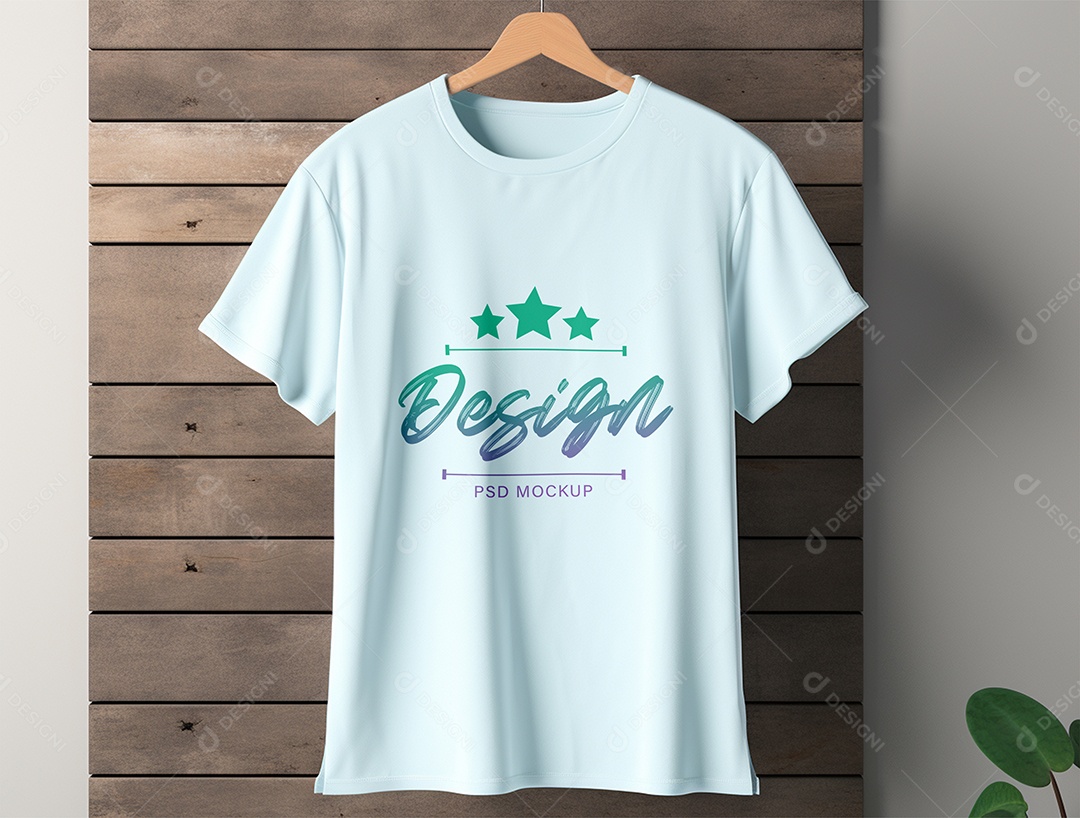 Mockup de Camiseta PSD Editável