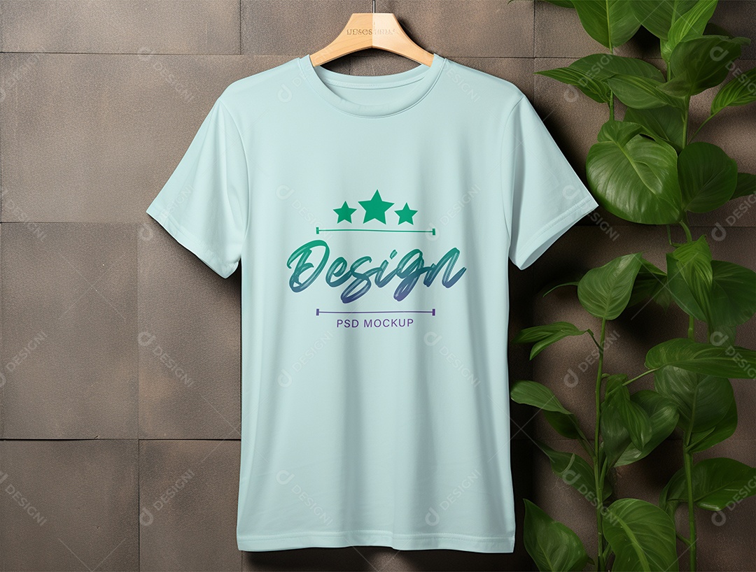 Mockup de Camiseta PSD Editável