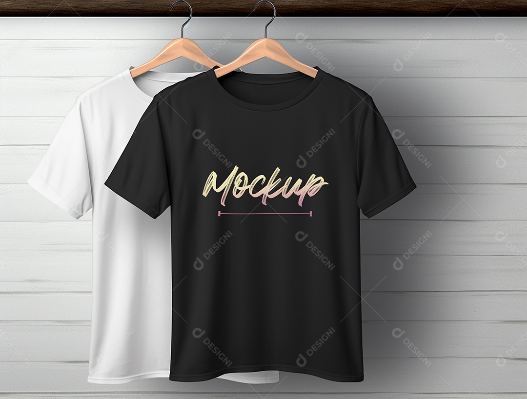 Mockup de Camiseta PSD Editável