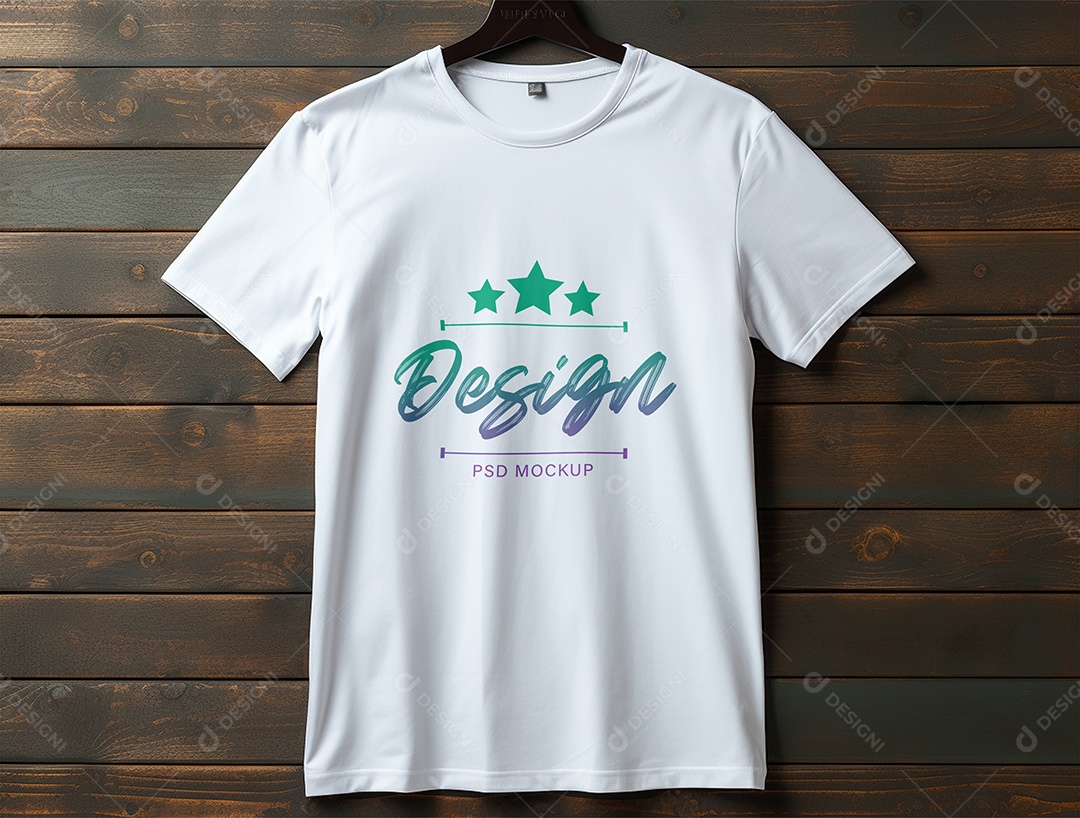 Mockup de Camiseta PSD Editável