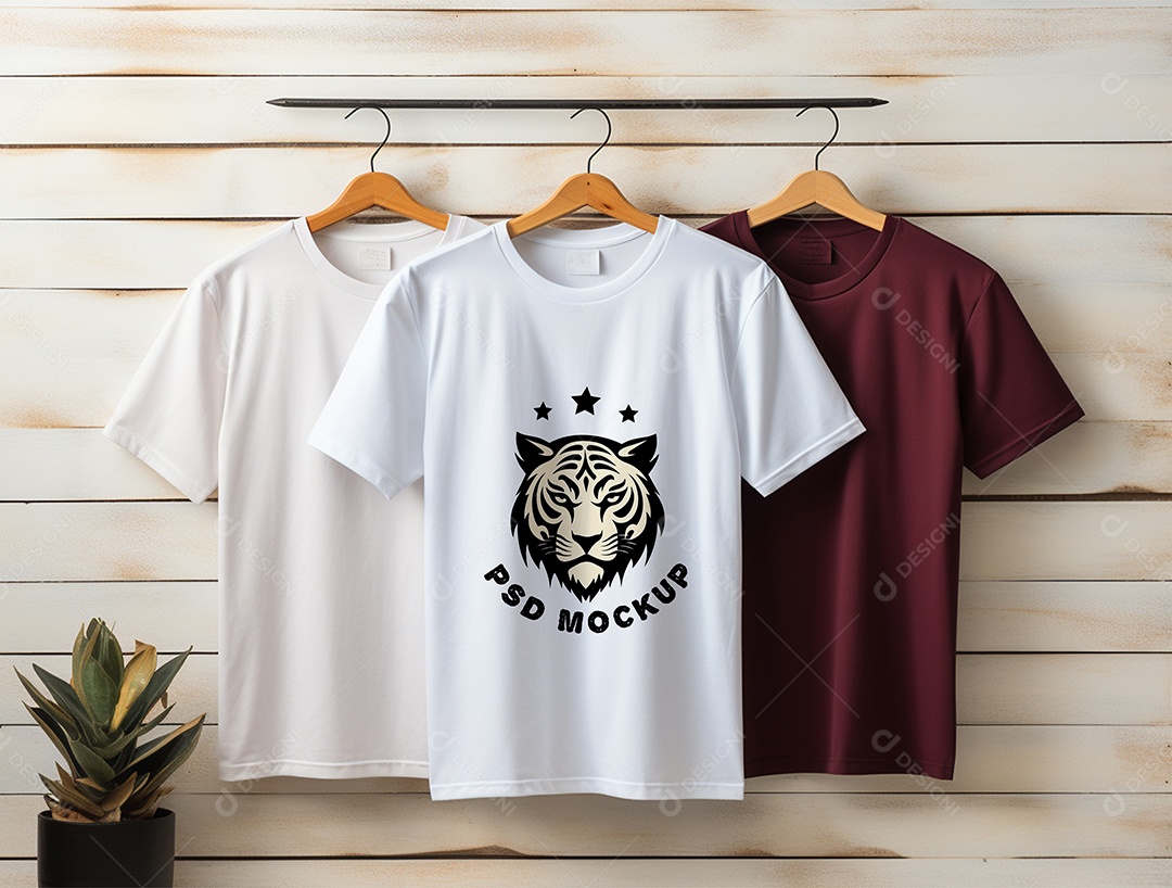 Mockup de Camisetas PSD Editável