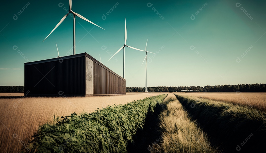 ESG energia verde indústria sustentável Meio Ambiente.