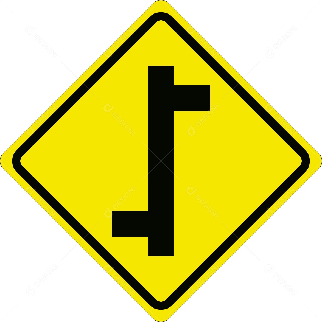 Placa de Sinalização de Trânsito de Escalada Vetor EPS