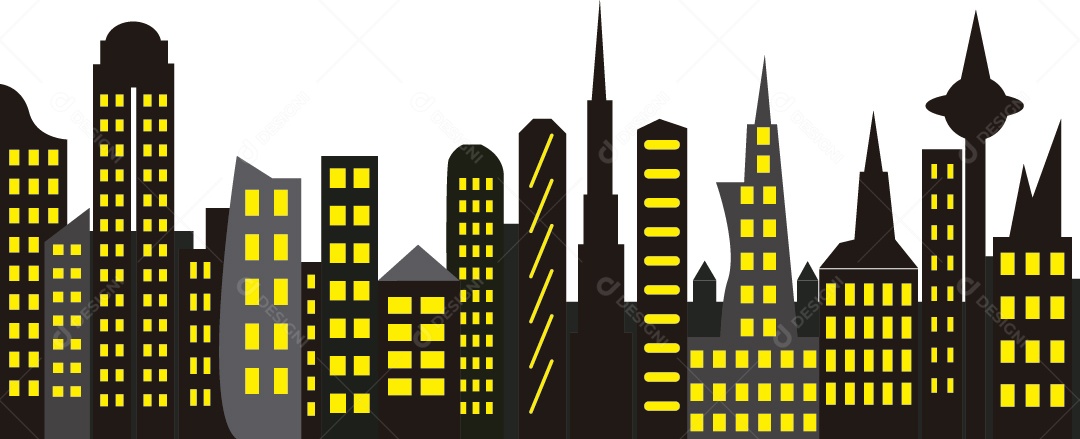 Cidade Ilustração Vetor EPS