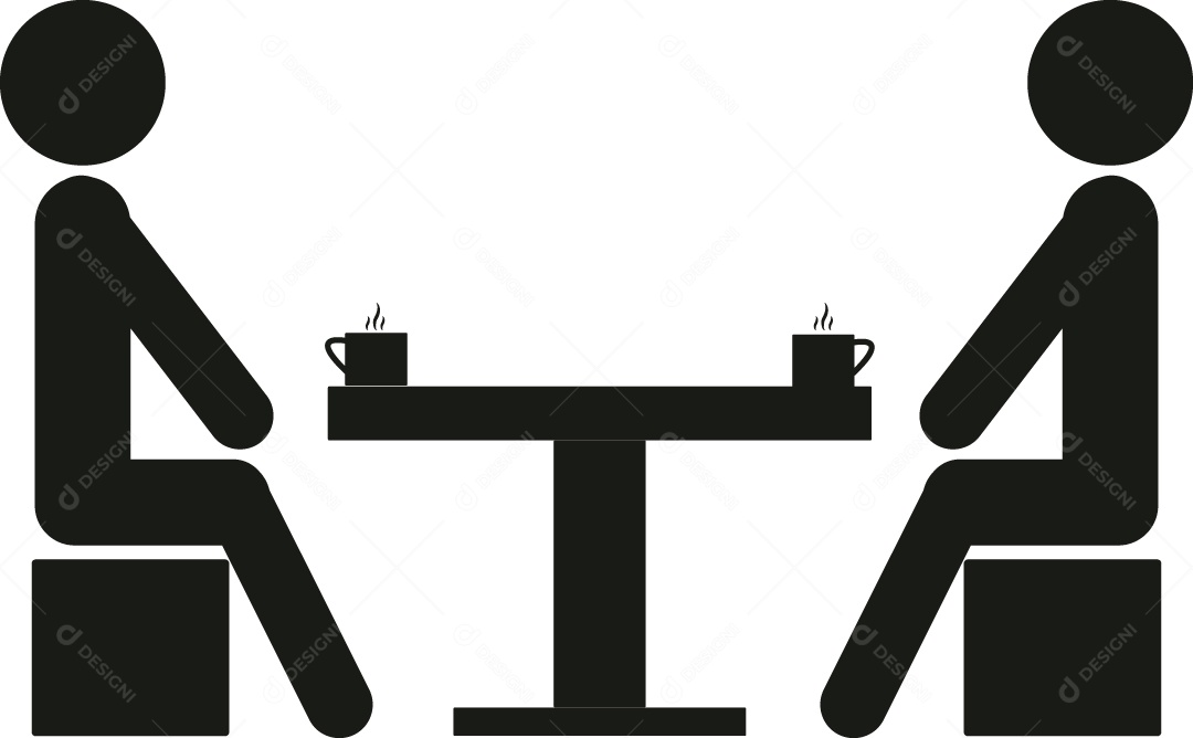 Ícone de Pessoas Tomando Vetor EPS