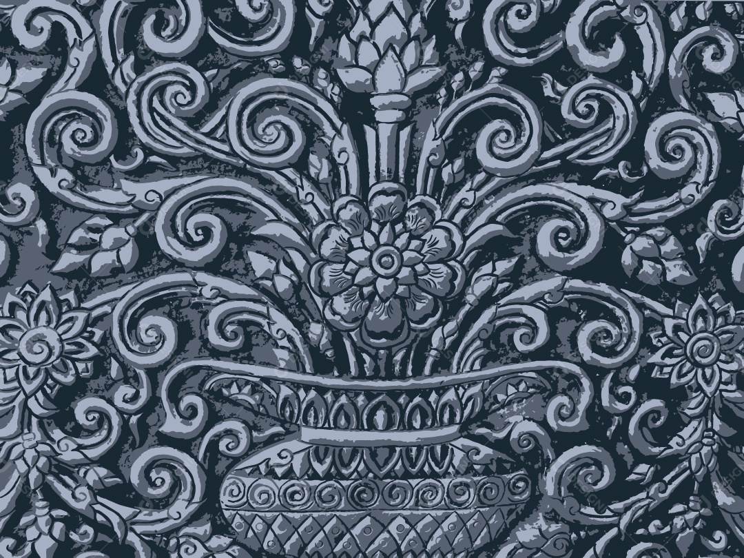 Desenho Tradicional Background Vetor EPS