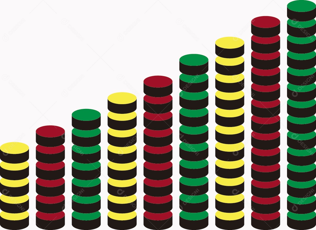 Padrão de Gráfico Circulo Ilustração Vetor EPS