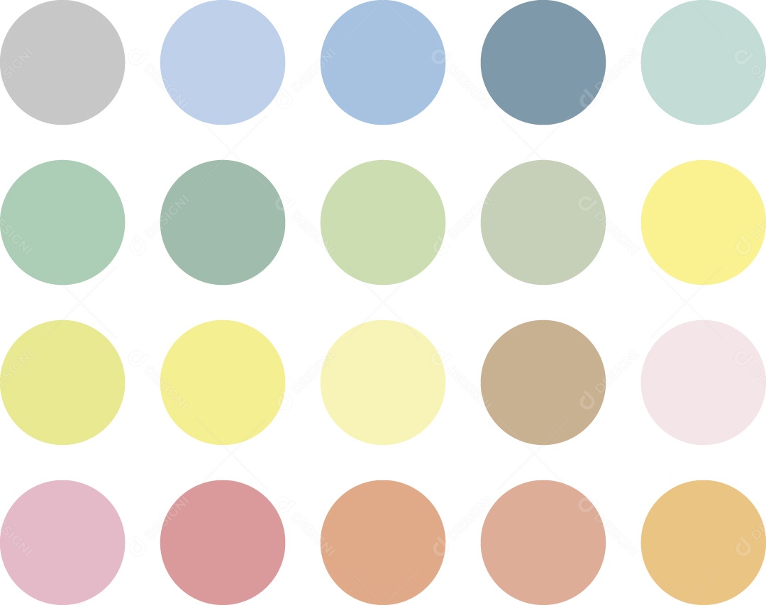 Background Círculos Coloridos Ilustração Vetor EPS