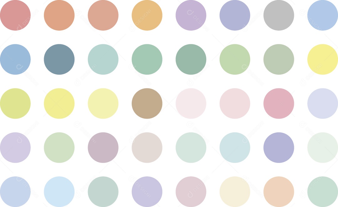 Background Círculos Coloridos Ilustração Vetor EPS