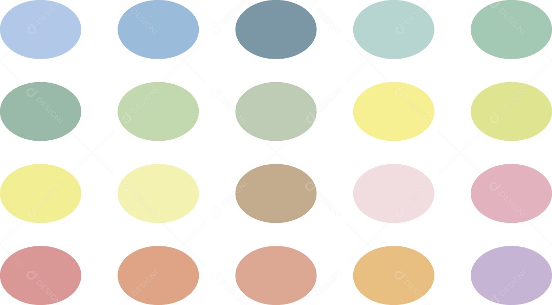 Background Círculos Coloridos Ilustração Vetor EPS