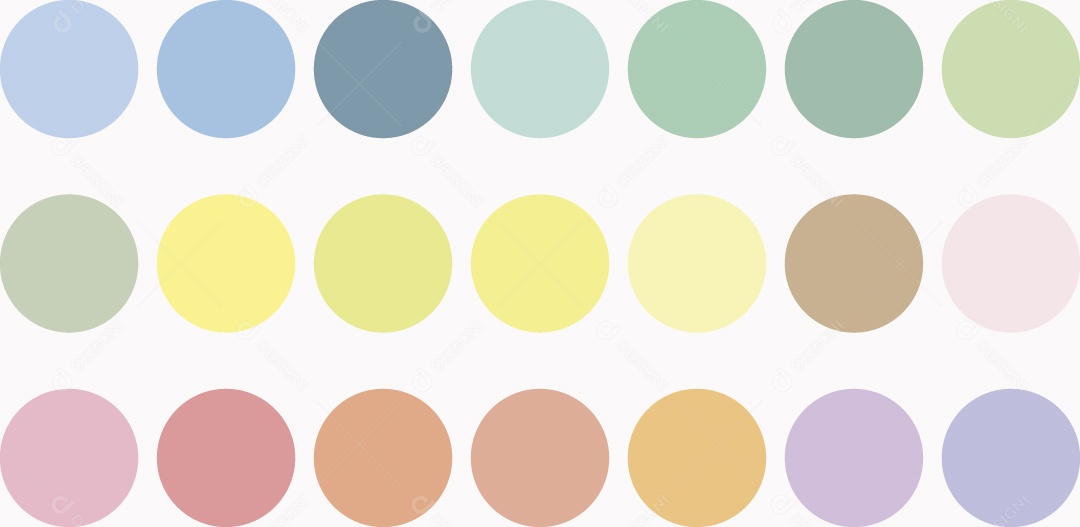 Background Círculos Coloridos Ilustração Vetor EPS