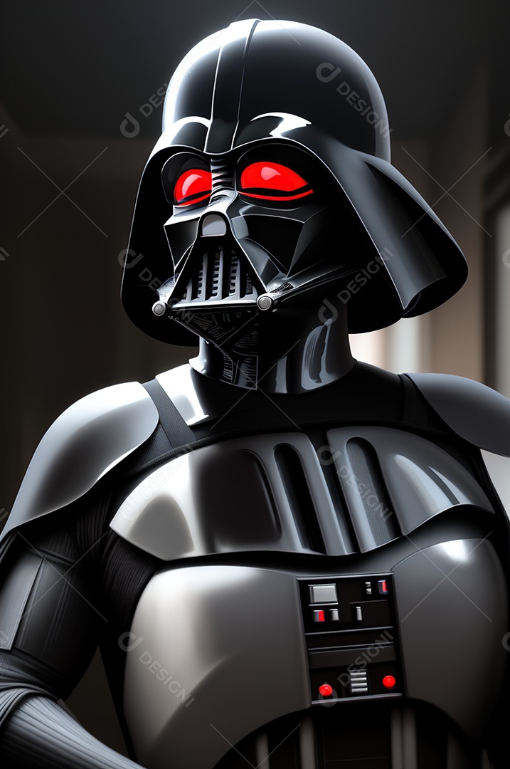 Ilustração do darth vader