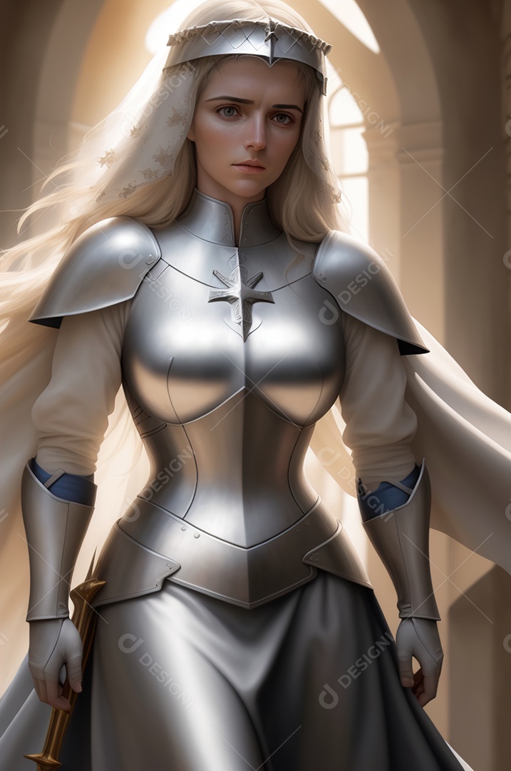 Ilustração Joana dark