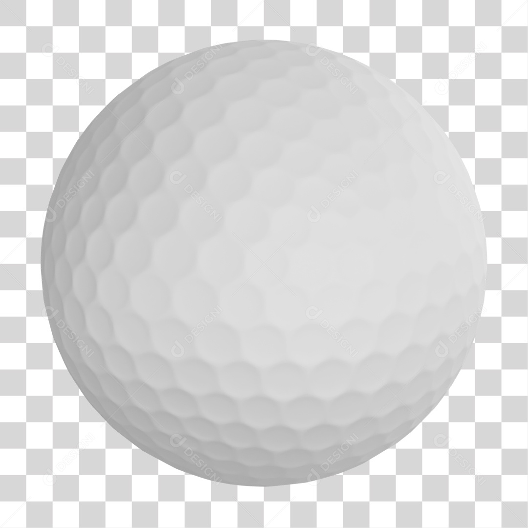 Bola de Golf PNG Transparente