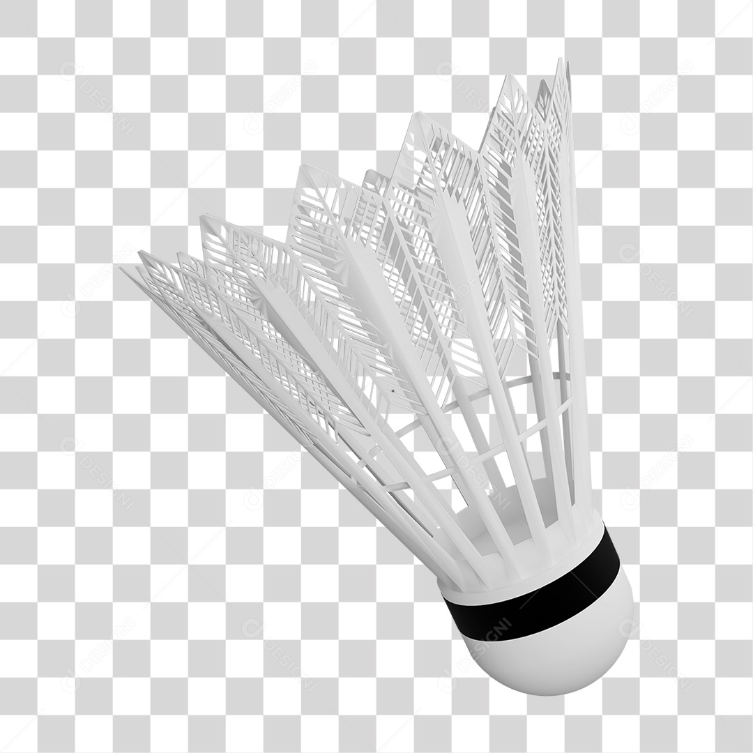 Peteca Branca com Listra Petra PNG Transparente