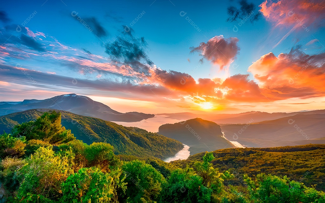 Retrato realista da Croácia