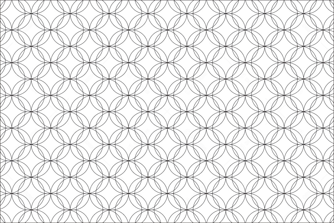 Padrão de Círculos Abstratos Vetor EPS