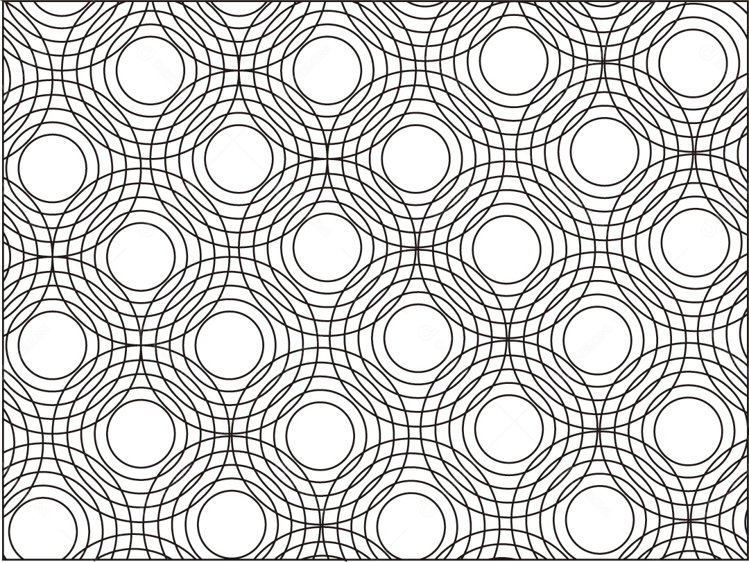 Padrão de Círculos Vetor EPS