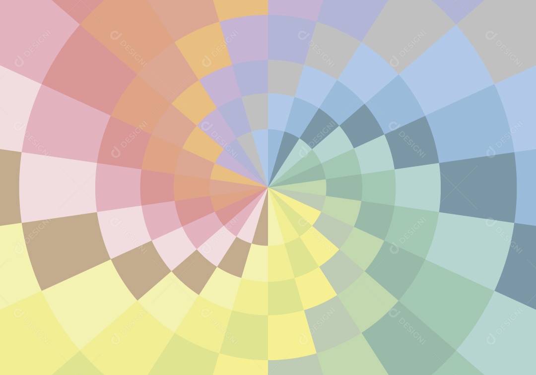 Background Espiral Geométrico Colorido Vetor EPS