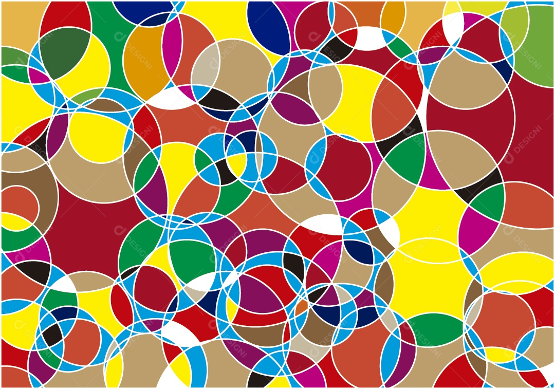 Background Colorido Abstrato Vetor EPS