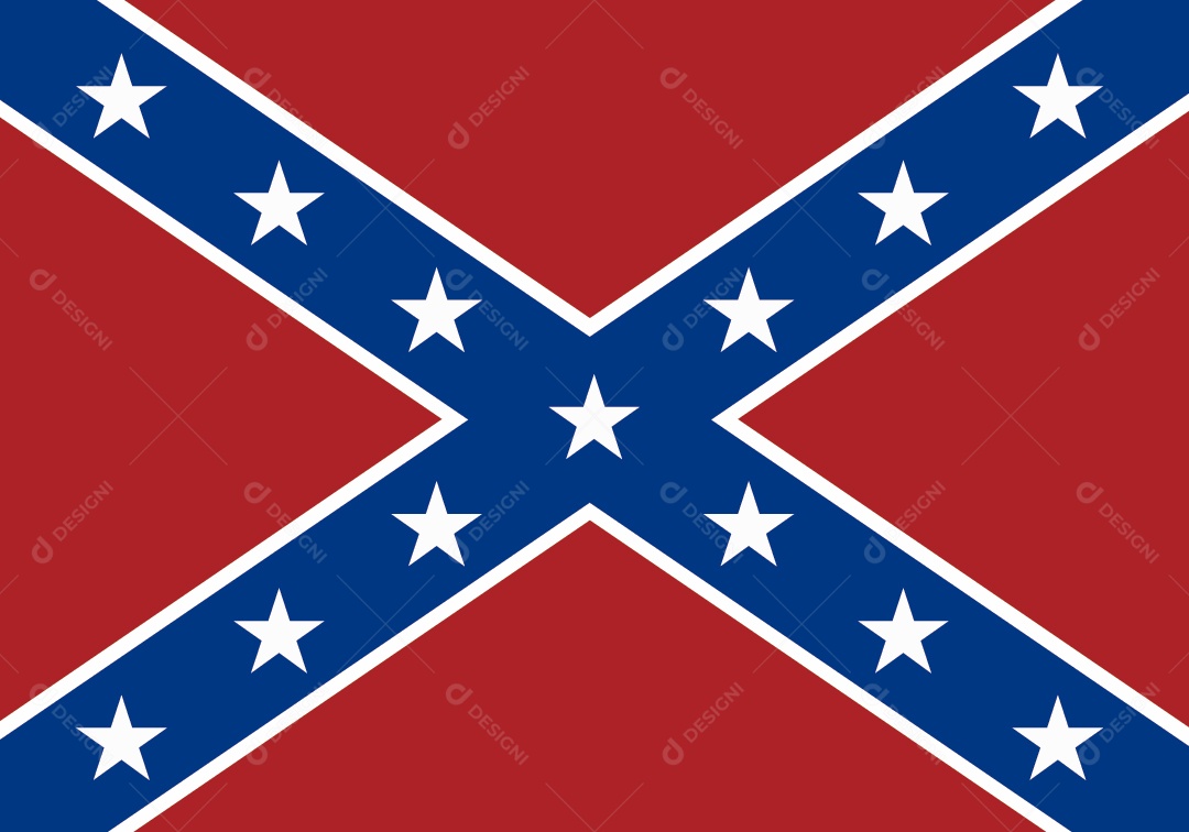 Bandeira da Exercito Americano Ilustração Vetor EPS