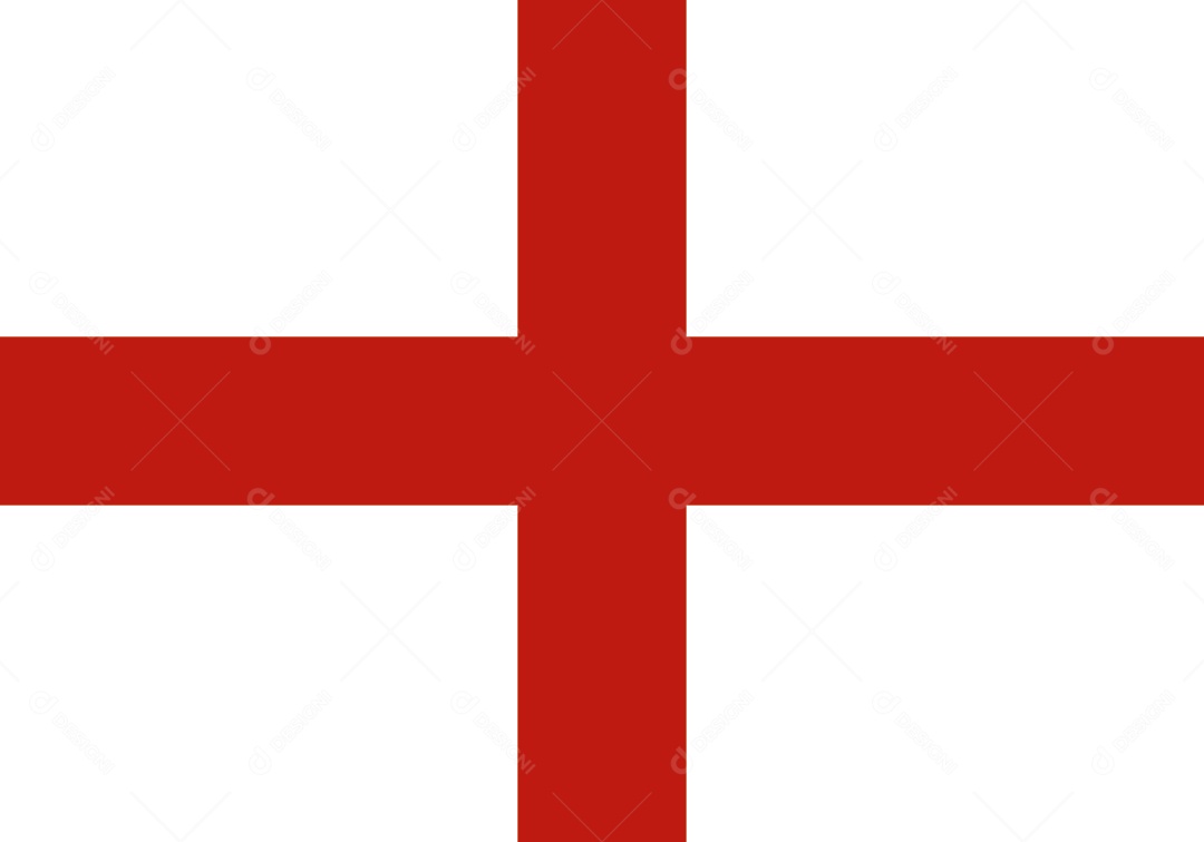 Bandeira da Inglaterra Ilustração Vetor EPS