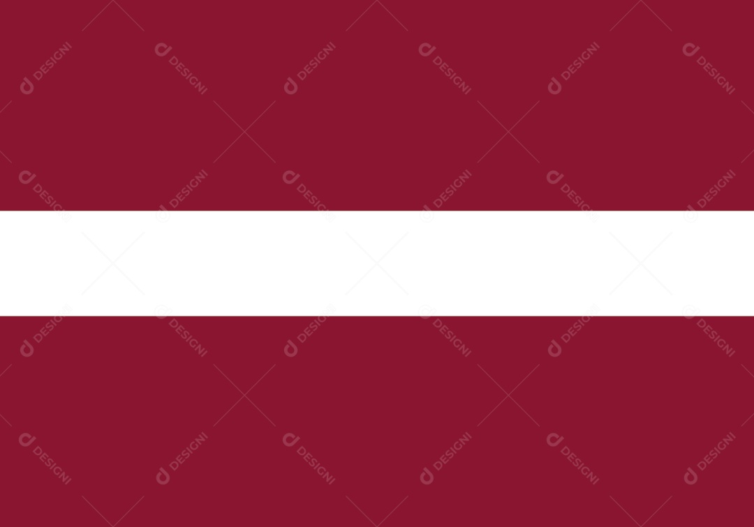 Bandeira da Letônia Ilustração Vetor EPS