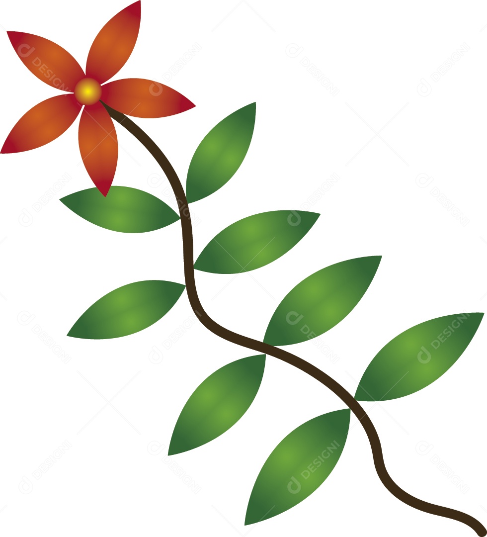 Ramo de Flores Ilustração Vetor EPS