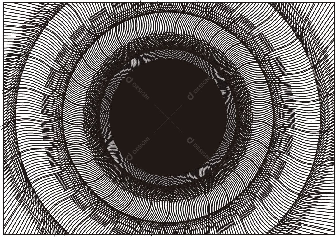 Mandala Desenho Vetor EPS