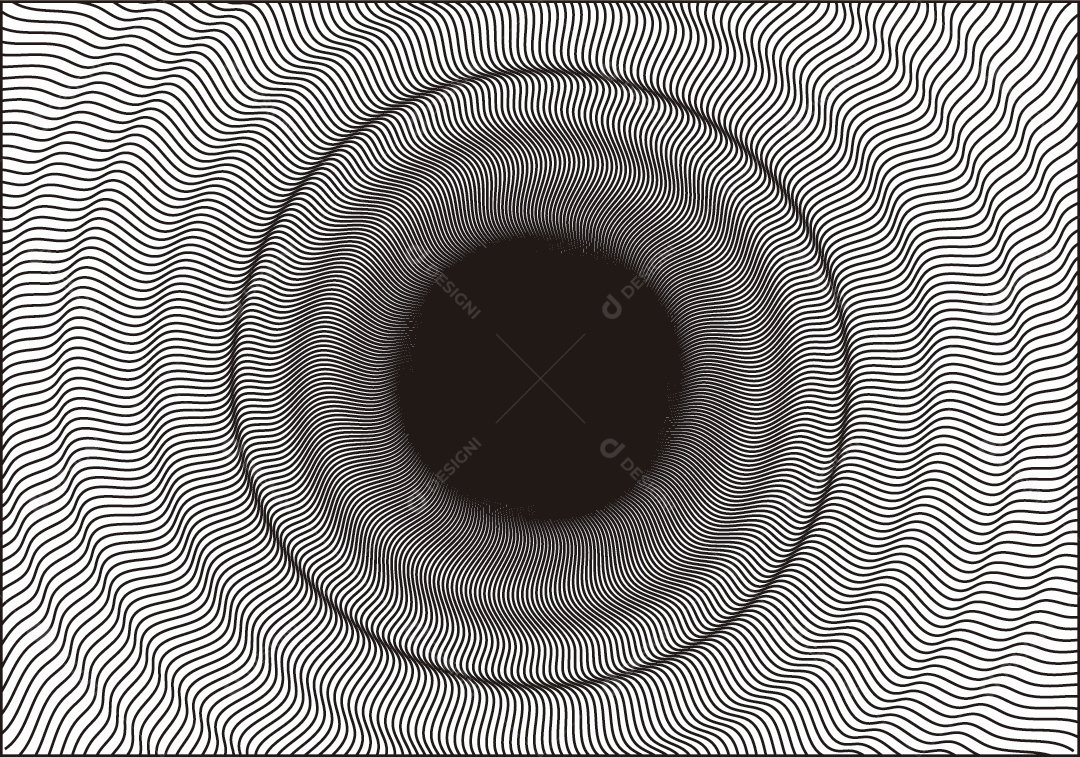 Mandala Desenho Vetor EPS