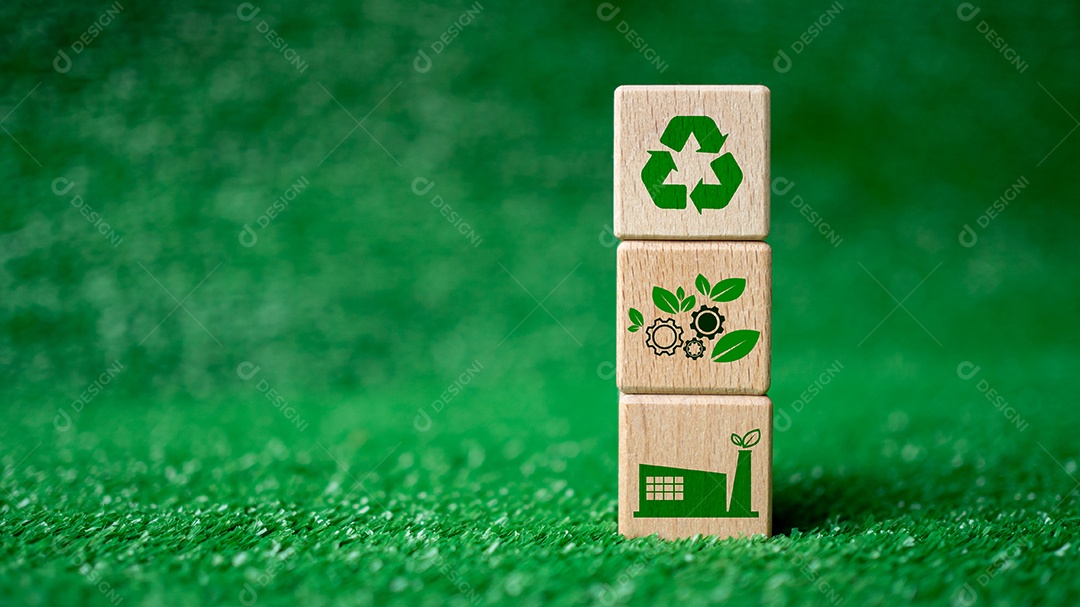 Conceito ESG para meio ambiente, sociedade e governança sustentável. empresa responsável ambiental.