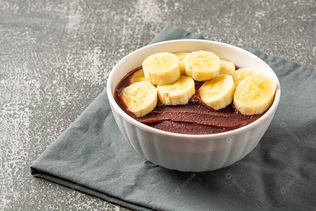 Delicioso copo de açái