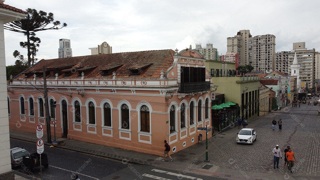 Lindo local lugar turístico grande edifício