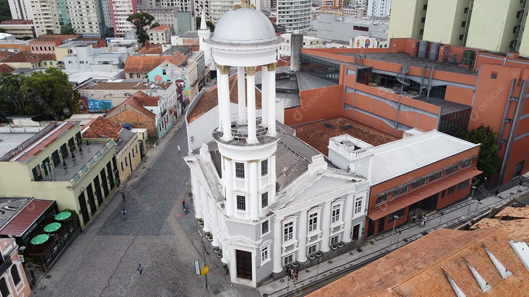 Lindo local lugar turístico grande edifício