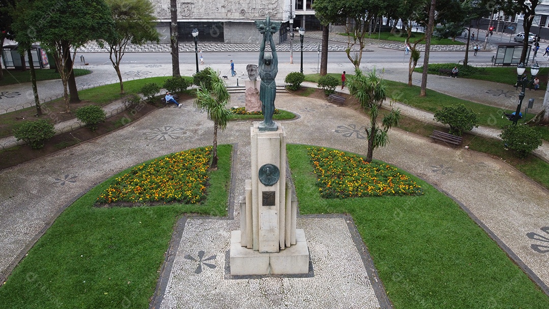 Lindo local lugar turístico grande edifício