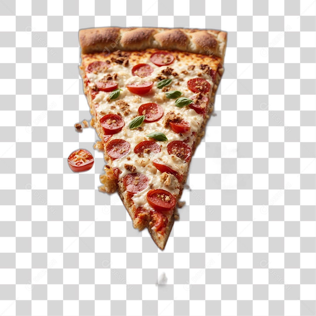 Fatia de Pizza PNG Transparente