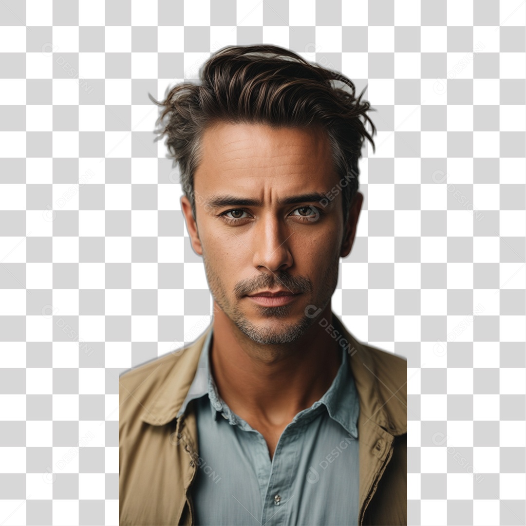 Homem em Pose para Foto PNG Transparente